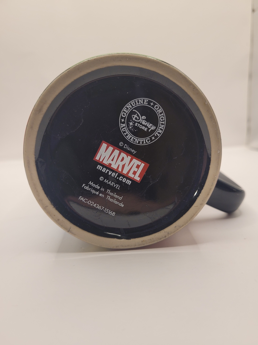 Marvel Disney Ceramic Mug with Red Logo